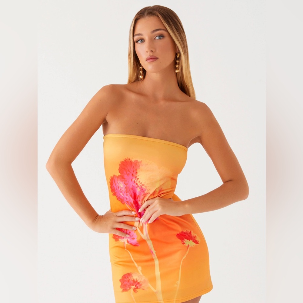 Peppermayo Mustard Yellow Dress